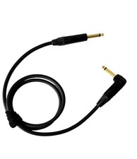 10 FT Mogami 2524 Guitar Cable Neutrik NP2X B Gold Plugs Handmade