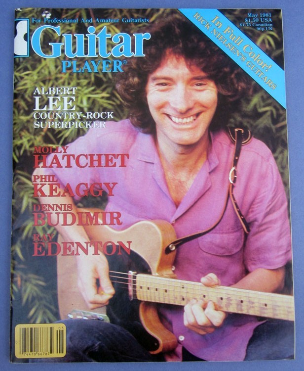 GUITAR PLAYER Magazine..May 1981 - ALBERT LEE, MOLLY HATCHET, PHIL KEAGGY & more