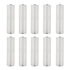 10pcs AAA to AA Converter AAA to AA Battery Adapter AAA to AA Battery Convert...