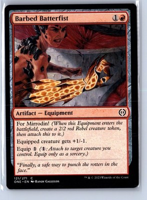 MAGIC TG: Phyrexia: All Will Be One #121 Barbed Batterfist Common .M2A