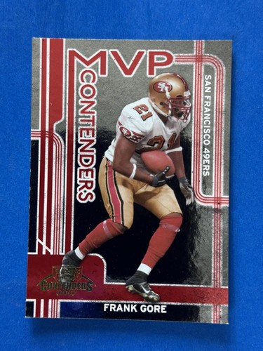 2007 Contenders MVP Contenders #MVP-1 Frank Gore 49ers #/1000