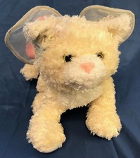 2000 Animal Alley Yellow KITTY CAT Butterfly Fairy Wings Plush Toys R Us T6