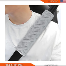 4 Pcs Car Seat Belt Pad Covers Soft Gray Seatbelt Strap Protectors Ncolor Gray 4 Pcs Car Seat Belt Pad Covers Soft Gray Seatbelt Strap Protectors Ncolor Gray