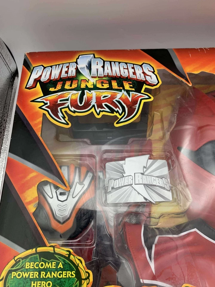 Rare Power Rangers Jungle Fury Red Tiger Ultimate Action Gear set Cosplay - Image 2 of 4