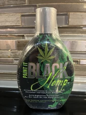 Millennium Tanning Products Paint It Black Hemp Bronzer Indoor Lotion, 13.5 