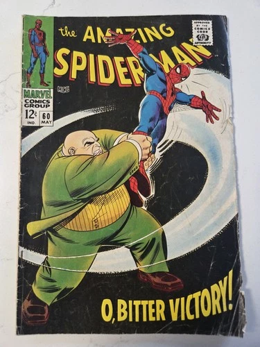 Marvel The Amazing Spider-Man #60 1968 Spider-Man Kingpin Silver Age VG-/VG