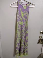 Farm Rio For Anthropologie Women's Medium Pullover Sleeveless Tropical EUC
