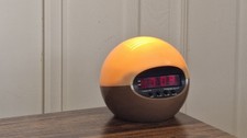 President Lunalite Elektronischer Wecker / Vintage / Selten / Space Age / 70er Jahre
