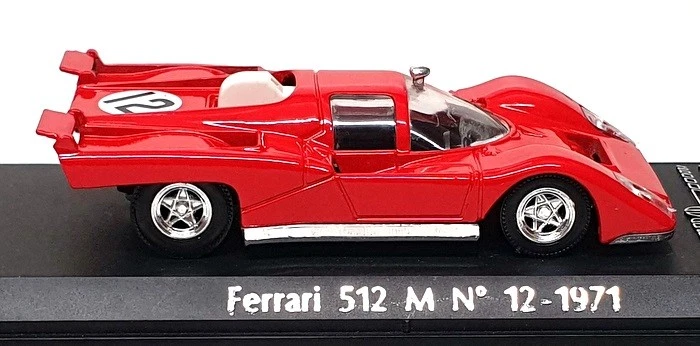 Solido escala 1/43 Diecast 2434 - Ferrari 512 M #12 Le Mans 1971 - Rojo Foto 3 de 4