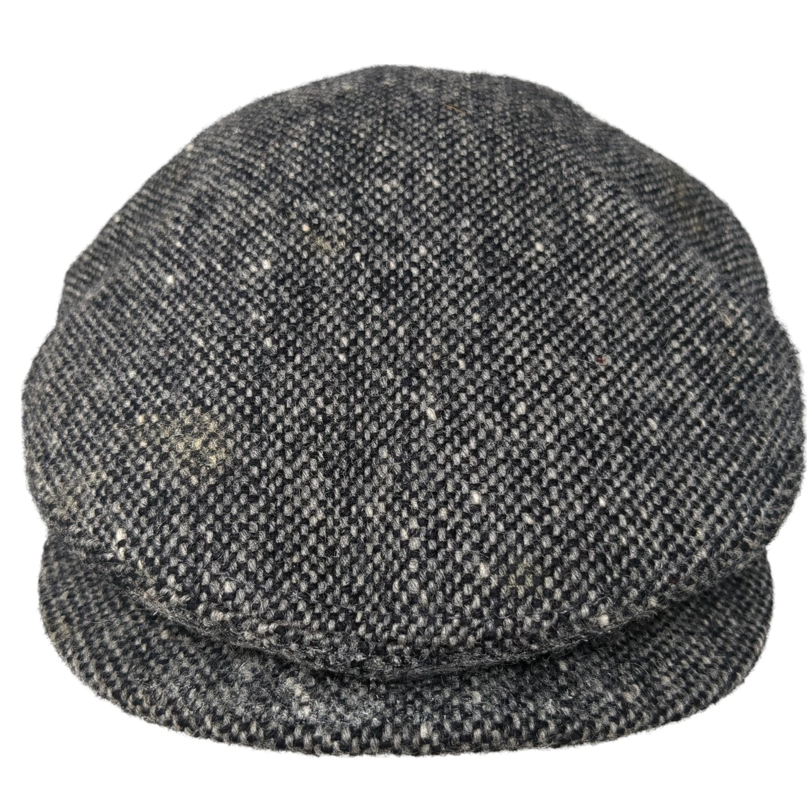 Glen Eske Newsboy Cap Gray One Size Solid Outdoor Pure New Wool Blank