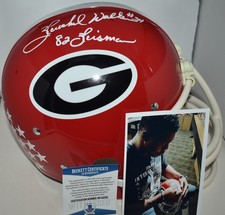 HERSCHEL WALKER SIGNED CUSTOM FULL SIZE RK HELMET GEORGIA 82 HEISMAN JSA
