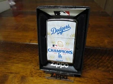 LOS ANGELES DODGERS WORLD SERIES CHAMPIONS 2024 MLB ZIPPO LIGHTER MINT IN BOX