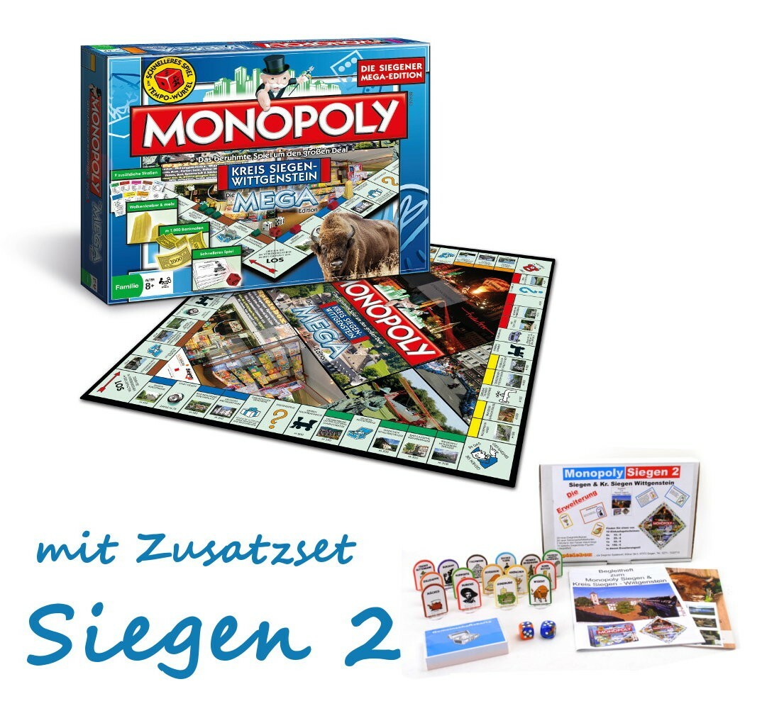 Monopol Mega Circle Siegen-Wittgenstein Siegen Siegeland Board Monopol Mega Circle Siegen-Wittgenstein Siegen Siegeland Board