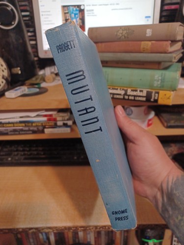 Mutant by Lewis Padgett - 1953 Gnome Press Printing 1st Edition No Dj - Picture 2 of 9