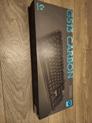 Logitech G513 RGB Backlit Mechanical Gaming Keyboard with GX Blue CLICKY