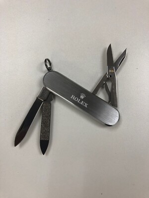 Rolex Swiss Army Knife And Case.New In Original Rolex Box item