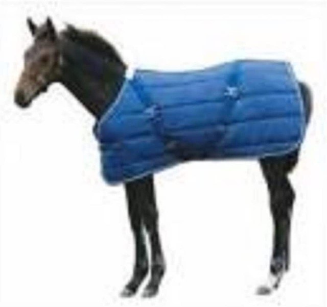 WeatherBeeta Jasper Stable Blanket Navy/silver 66" for sale online eBay