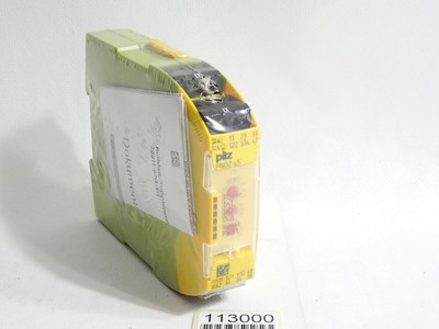 Pilz 750105 PNOZ s5 24VDC 2 n/o 2 n/o t Sicherheitsschaltgerät / Neu OVP