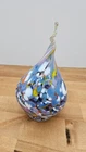 Vintage Murano Art Glass Teardrop w/Twisted Spire Top