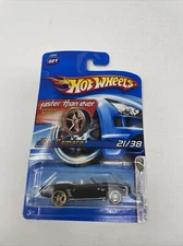Hot Wheels 2006 #021 First Editions #21 of 38 '69 Camaro Black Gold PR5s FTE