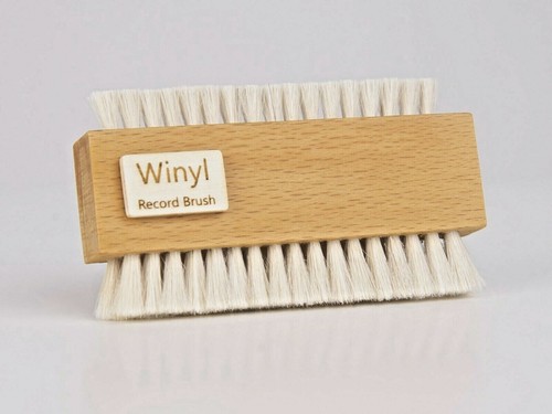 Double Sided Record Cleaning Brush by Winyl.High quality goats hair. wet/dry use - Picture 3 of 4