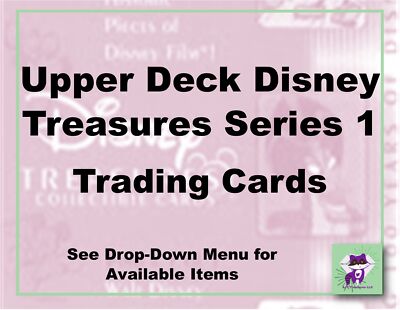 Disney Treasures Heroes & Villains 2003 Series 1 Upper Deck-Pick!