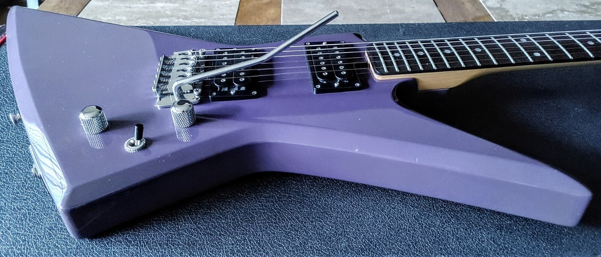 Aria Pro II ZZ Guitar 1985 (Japan) Dark Lavender All