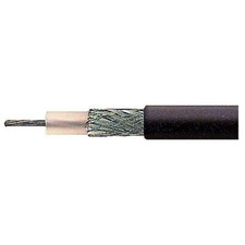 2 METRI CAVO RG58 5 MM RAME COAX CB UHF 50 OHM COASSIALE PER RADIOFREQUENZA