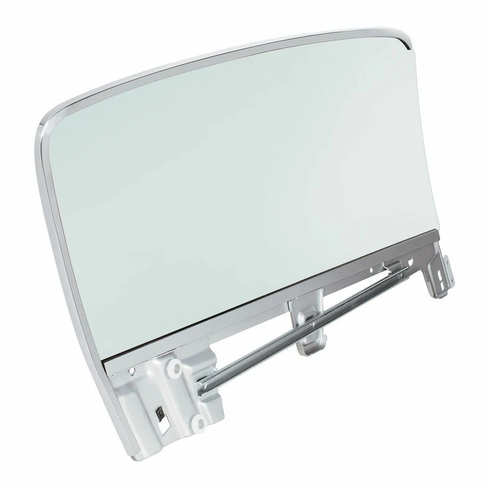 LH Complete Tinted Door Glass Assembly For 1967-1968 Ford Mustang Fastback - Image 2 of 3