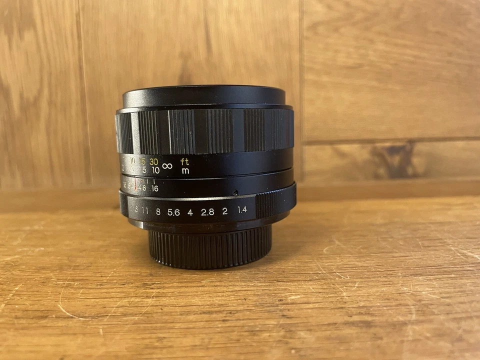 *Almost Mint : TOMIOKA* Yashica Auto Yashinon DS 50mm F/1.4 M42 Lens From Japan - Image 4 of 4
