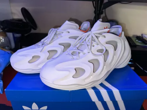 Size 11 - adidas adiFOM Q Off-White