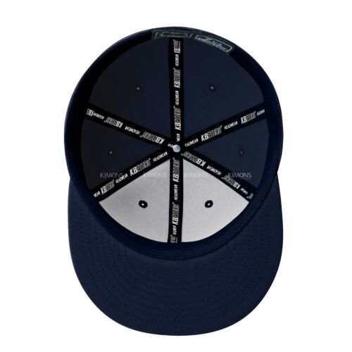 Premium einfarbig sitzende Baseballkappe Mütze leer einfach flache Rechnung 9 Größen Trucker II - Bild 41 von 82