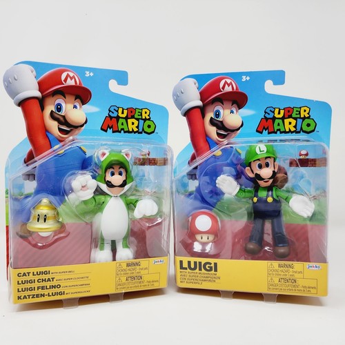 Super Mario Bros 4” In figures Toys Jakks Pacific Lot Of 12 Luigi Peach Shy guy - Picture 6 of 10