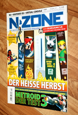 2007 Nintendo N-Zone Magazin Crash of the Titans Resident Evil Metroid Prime 2