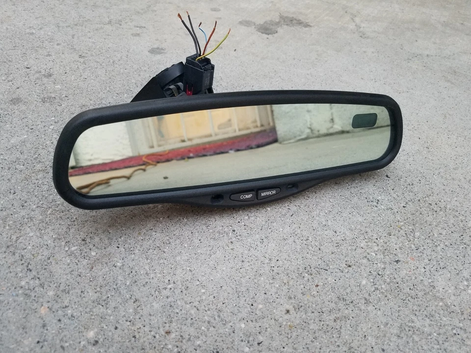 04-07 Jaguar X350 XJR XJ8 Vanden Plas Super V8 Espelho Retrovisor Interior OEM Dim - Imagem 3 de 4