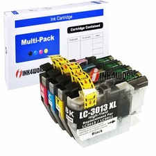 4pk for Brother LC3013 LC3011 Ink Cartridge MFC-J491DW MFC-J497DW J895DW J690DW