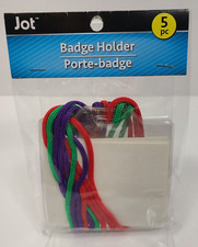 Jot Badge Holder 5 PC Package