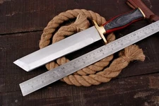  CAMP TACTICAL TANTO BLADE  WOOD SHEATH