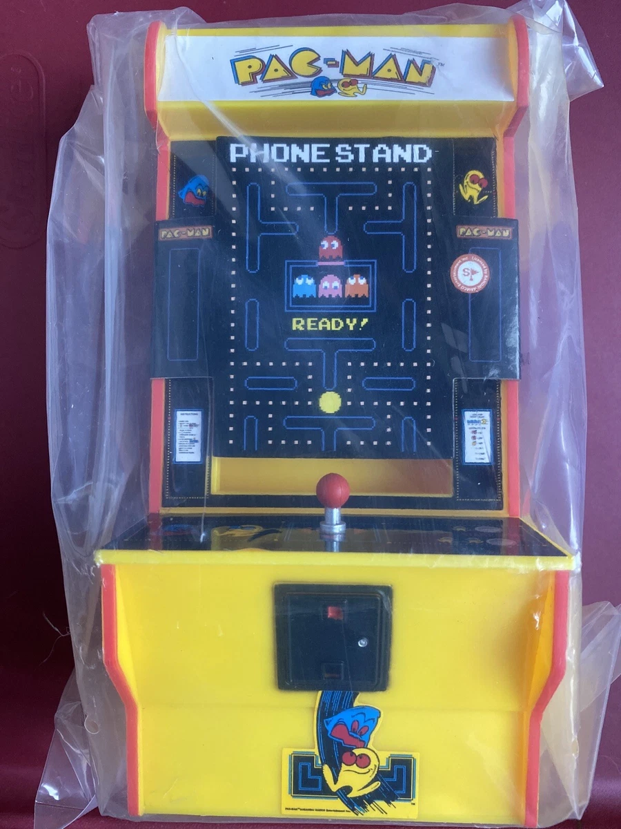 LOOT CRATE EXCLUSIVE RETRO PAC MAN ARCADE GAME CONSOLE PHONE STAND NIP PAC MAN