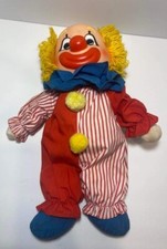 Vintage 1982 Dakin Cheery-Teary Plush Dream Doll Clown