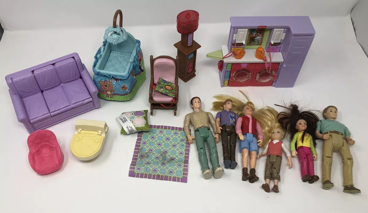 Ebay fisher price loving family dollhouse best sale accessories