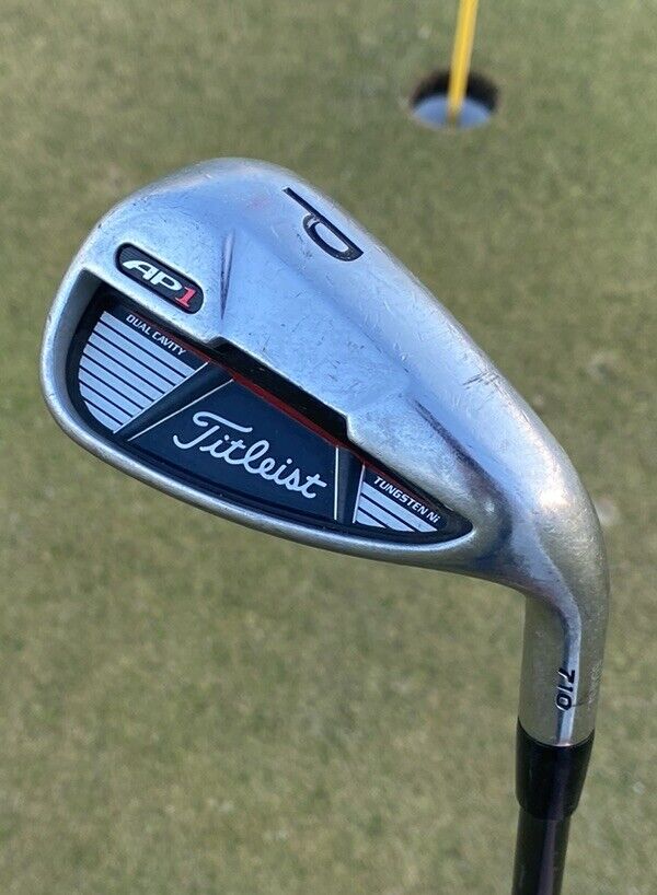 Titleist AP1 710 Pitching Wedge Stiff Steel Shaft Titleist Grip Titleist AP1 710 Pitching Wedge Stiff Steel Shaft Titleist Grip