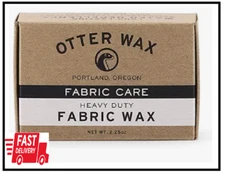 Otter Wax Fabric Wax Bar | Regular Bar | Durable Rain Protection | Made in the U
