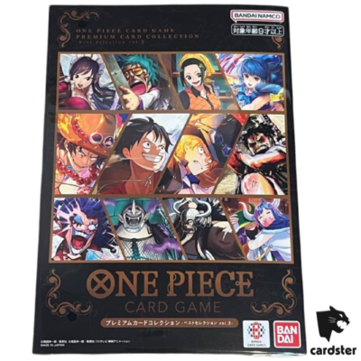 SEALED Premium Card Collection Best Selection Vol. 3 One Piece