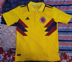 Camisa Tipo Polo SELECCION COLOMBIA DE FUTBOL 2018. Talla L / Hombre  Adultos | eBay