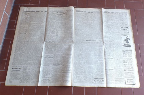 GAZZETTA DEL POPOLO 29 maggio 1919 Gabriele D'Annunzio Balcani guerra 29/5/1919 - Picture 2 of 2