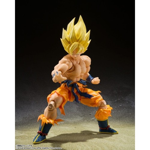 Super Saiyan Son Goku - Legendary Dragon Ball Z figurine S.H. Figuarts Tamashii - Imagen 4 de 6