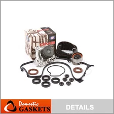 Timing Belt Water Pump Valve Cover Fit 01-05 Honda Civic 1.7 D17A1 D17A2 D17A6
