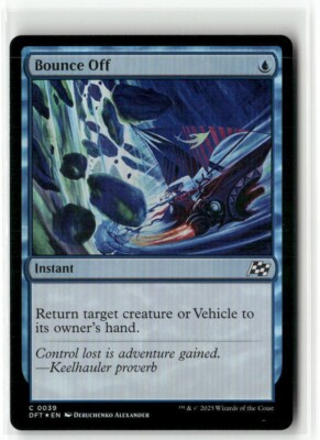 Bounce Off FOIL Aetherdrift MTG NM