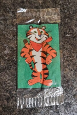 Vintage 1970s Tony The Tiger Kellogg's Canada Iron Patch Transfer Still Sealed A